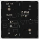 3091TSM KNX кнопочный модуль с интегрированным шинным сопряжением стандарт 1 группа