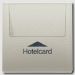 ES2990CARD Накладка карточного выключателя HOTELCARD; благородная сталь