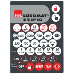 IR-PD-DIM-HVAC, Инфракрасный пульт дистанционного управления для датчиков PD4-M-DIM-HVAC
