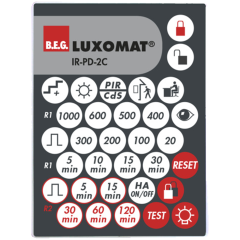 IR-PD-2C, Инфракрасный пульт дистанционного управления для датчиков PD2-M-2C, PD4-M-2C, B.E.G.