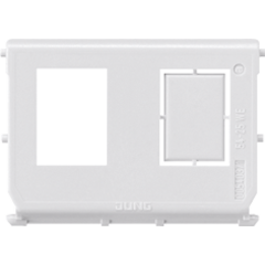 54-25WE Монтажная вставка для двойных модульных гнезд