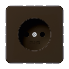 CD511NBR Розетка 10A 250V / 16A 250V   2-х полюсная, без заземления