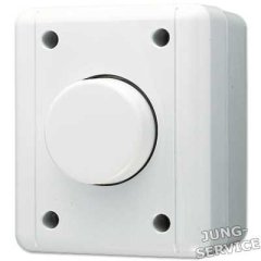 824TDW Роторный Tronic диммер для накладного монтажа