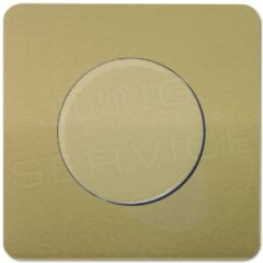 CD540GB Крышка для роторного диммера; золотая бронза