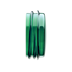 37.06 Колпачок плоский для крышки патрона лампы арт. №637..; зеленый