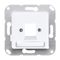 169-1NWEWW Крышка для модульных гнезд; белая