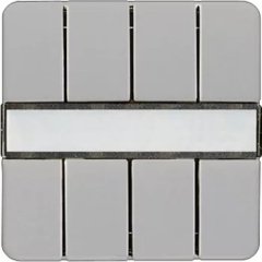 CD2094LZGR Клавиши для системы KNX, 8-групп; серые
