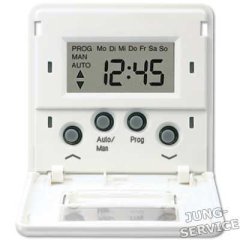 CD5232ST Накладка блока управления жалюзи с таймером для вставок 220 ME, 230 ME и 232 ME; слоновая кость