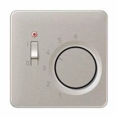 CDTR231PLPT Крышка для регуляторов температуры воздуха помещений TR 231 U и TR 241 U; платина