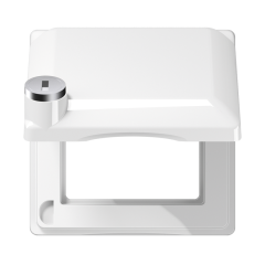 крышка с замком, AS581BFKLSLWW