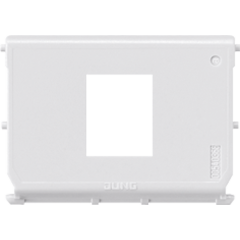 54-1WE Монтажная вставка для одинарного модульного гнезда