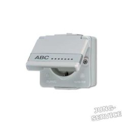 620N Штепсельная розетка SCHUKO для накладного монтажа 16A 250V