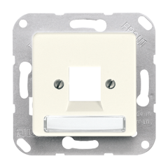 169-15NWE Крышка для модульных гнезд AMP 5KAT; слоновая кость