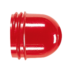 37R Колпачок высокий для крышки патрона лампы арт. №637..; красный