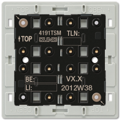 KNX кнопочный модуль универсальный, 2 группы, LS4192TSM