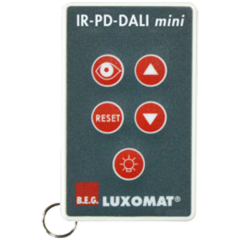 IR-PD-DALI-Mini, Мини пульт дистанционного управления IR-PD-Mini для датчиков PD2-M-DALI/DSI, PD4-M-DALI/DSI, PD9-M-DALI/DSI, B.E.G.