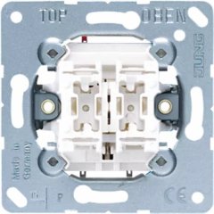 Кнопка сдвоенная без фиксации с двумя НО контактными группами без лапок