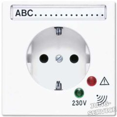 LS521 Штепсельная розетка SCHUKO 16A, 250V ; слоновая кость
