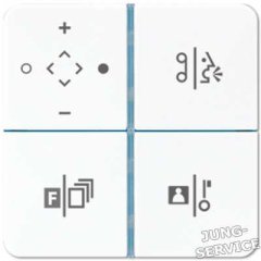 TKISVCD514TSGB Запасной комплект кнопок для видеопанели