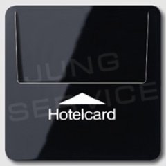 CD590CARDSW Накладка карточного выключателя для серии CD 500 + CD plus, чёрный