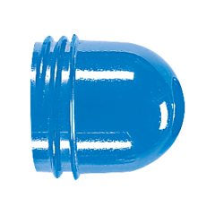 37BL Колпачок высокий для крышки патрона лампы арт. №637..; синий