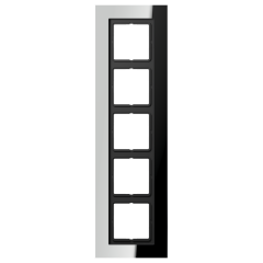 LSP985GCR Рамка для серии LS-Plus 5-кратная; полированный хром
