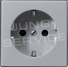 A520AL Штепсельная розетка SCHUKO 16A 250V ; алюминий