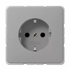 CD520GR Штепсельная розетка SCHUKO 16A 250V ; серая