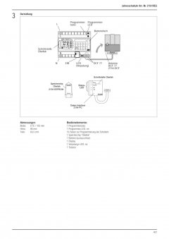 2154REG KNX/EIB-таймер годовой, 4-канальный