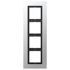 LSP984AL Рамка для серии LS-Plus 4-кратная; алюминий