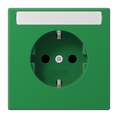 SCHUKO розетка с полем для надписи 9x58 мм