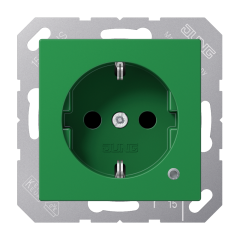 SCHUKO-розетка с индикацией