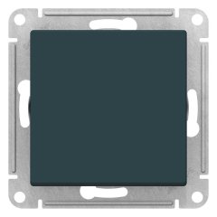 ATN000811 - AtlasDesign 1-клавишный ВЫКЛЮЧАТЕЛЬ, схема 1, 10АХ, механизм, ИЗУМРУД