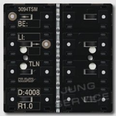 3094TSM KNX кнопочный модуль с интегрированным шинным сопряжением стандарт 4 группы