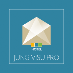 JUNG Visu Pro програмное обеспечение для отеля, JVP-HOTEL