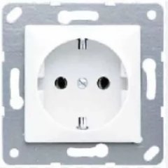 CD121SW Штепсельная розетка SCHUKO 16A 250V  черная