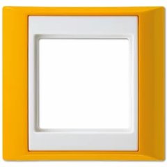 AP581SGWW Рамка 1-кратная для серии Aplus; желтый-белый