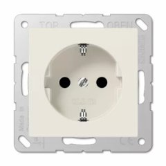 A521BF Штепсельная розетка SCHUKO 16A, 250V ; термопласт; слоновая кость