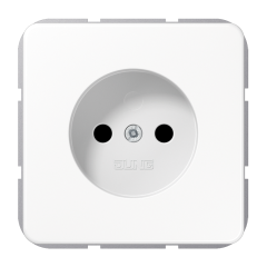 CD511NWW Розетка 10A 250V / 16A 250V   2-х полюсная, без заземления