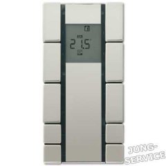 RCD2023SW EIB комнатный контроллер, 5 групп; чёрный