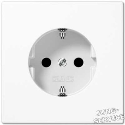 LS520 Штепсельная розетка SCHUKO 16A, 250V ; слоновая кость