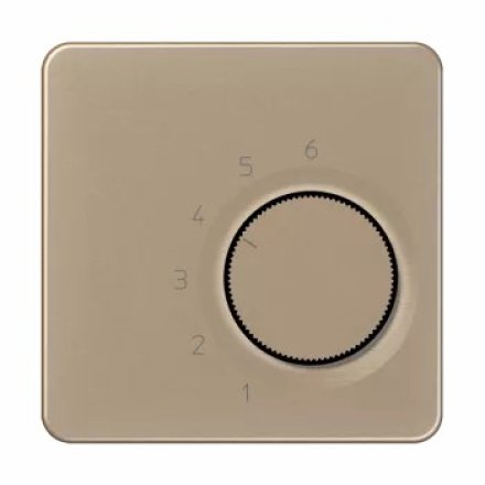 CDTR236PLGB Крышка для регулятора температуры воздуха помещений; золотая бронза