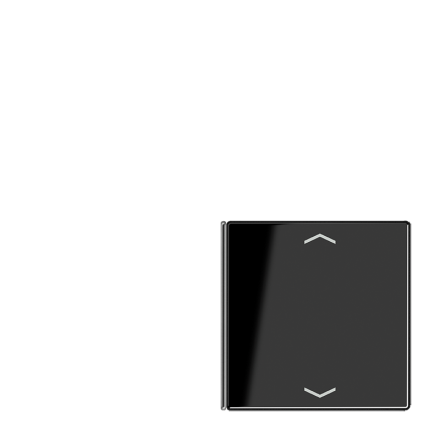 LS404TSAPSW14 Клавиша для сенсорного модуля KNX, 4-ная, черная