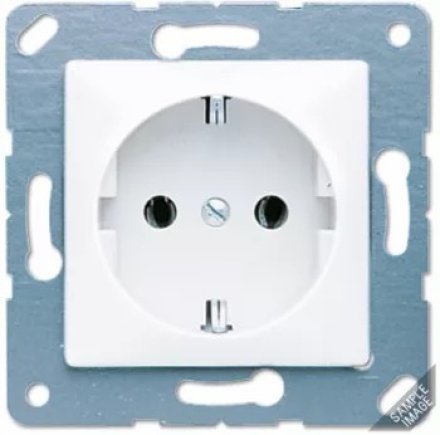 CD121 Штепсельная розетка SCHUKO 16A 250V  слоновая кость