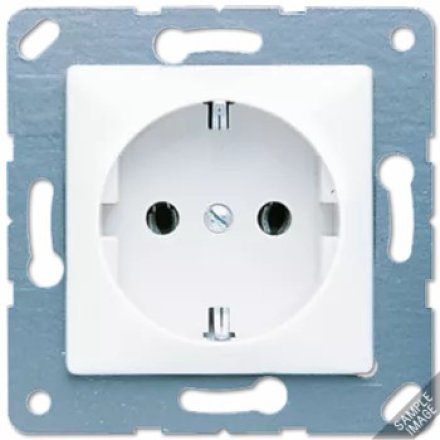 CD120BR Штепсельная розетка SCHUKO 16A 250V  коричневая