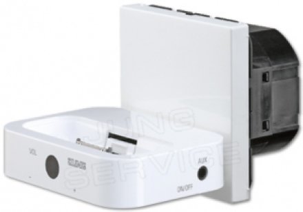 MCLS100WW Музыкальная станция  для IPod, iPhone и других портативных MP3-плееров, для серии LS990, белый