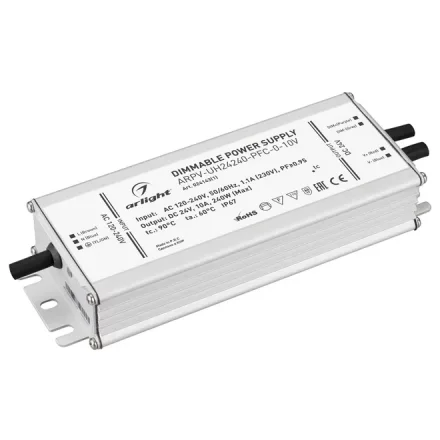 Блок питания ARPV-UH24240-PFC-0-10V (24V, 10.0A, 240W)