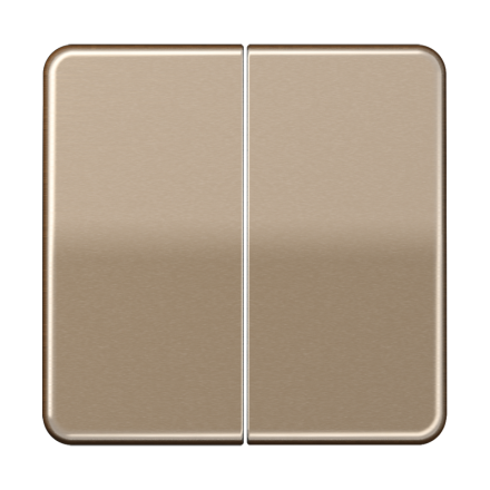 CD595GB Клавиши для сдвоенных выключателей и кнопок; золотая бронза