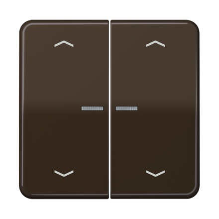 JUNG HOME кнопка, 2 группы с символами «стрелки», BT CD 17102 P BR