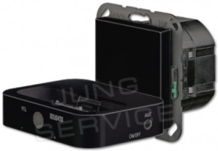 MCA100SW Музыкальная станция  для IPod, iPhone и других портативных MP3-плееров, для серий AS 500  и A-программы, черный